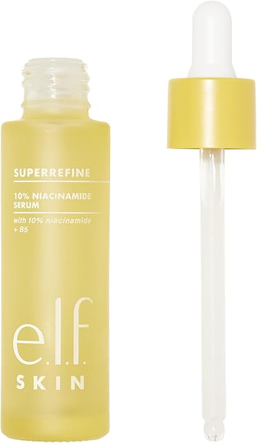 e.l.f. Skin SuperRefine 10% Niacinamide Serum, Concentrated Gel Serum To Balance, Calm & Smooth Skin, Minimizes The Look Of Pores