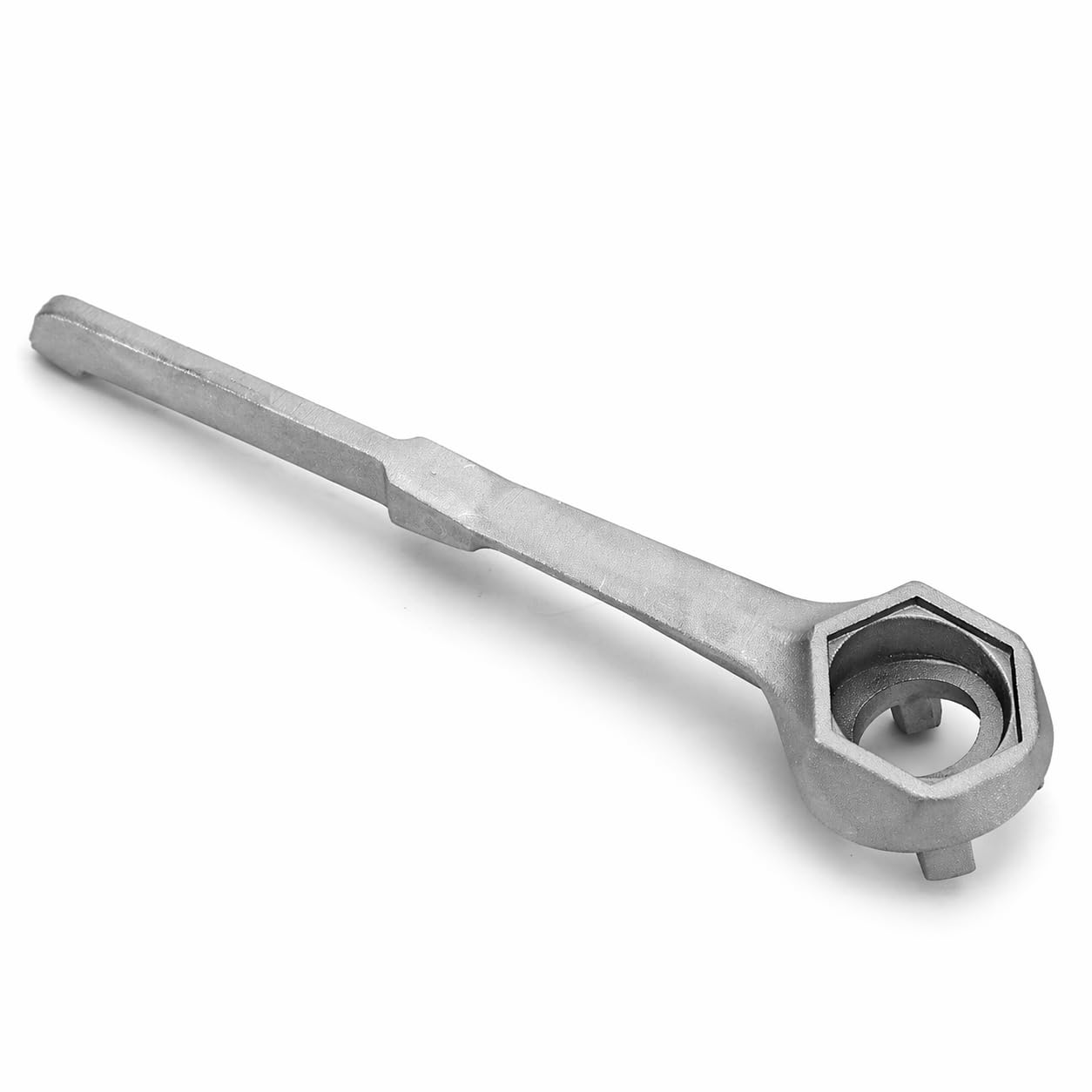 FTVOGUE Llave de Aluminio para Tambor, Abridor Universal, Compatible con Tapones de 38L, 57L, 76L, 114L, 208L