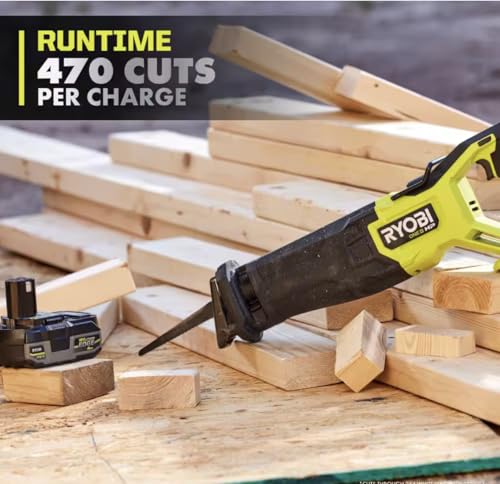 ONE+ HP 18V Brushless Cordless Reciprocating Saw (Tool Only) GEN II - image 6