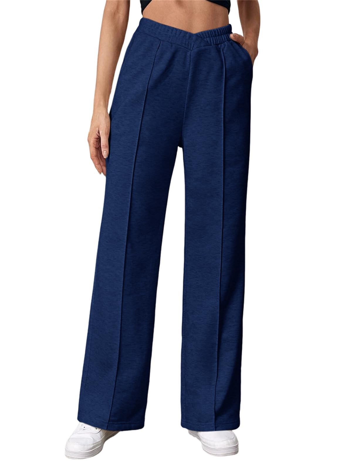SySea Women's Wide Leg Sweatpants Loose Elastic High Waisted Long