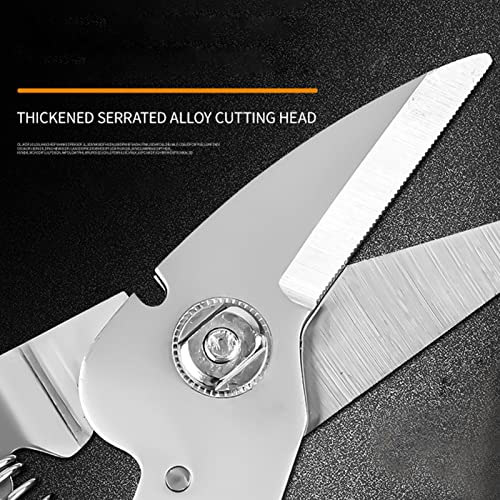 Tesoura de recorte de estanho | Alicate de corte engrossado antiderrapante,Alicate multifuncional pa