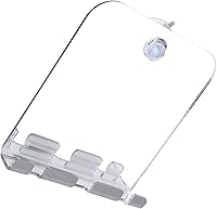 Vista 8 de Espejo de ducha sin niebla, espejo de ducha cuadrado, espejo de afeitado de baño con succión, espejo sin niebla impermeable para hombres y mujeres