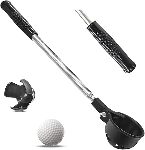 SPEENSUN Recuperador de pelotas de golf, herramienta recuperadora de pelotas de golf, máximo 791215 pies, recuperador de pelotas de golf portátil