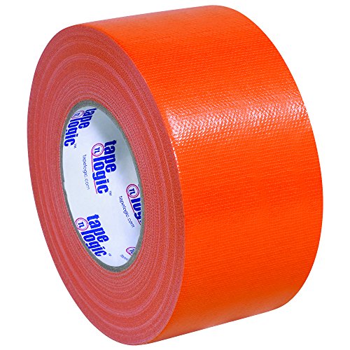 Image of Tape Logic (3 Pack) Multipurpose Orange Duct Tape, 3 Inch x 60 Yards, 10.0 Mil Thick, For Labeling, Patching, Temporary Repairs, Marking and Social Distancing