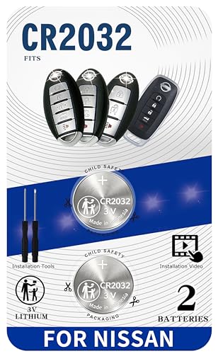 Key Fob Battery Replacement for Nissan (Rogue Altima Sentra Versa