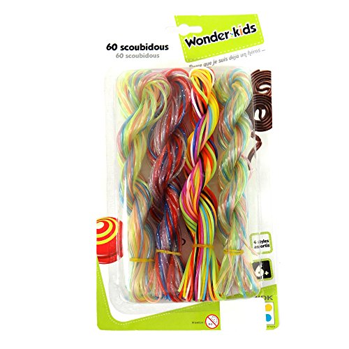 Cofalu - A1500179 - Kit De Loisirs Créatifs - 60 Fils À Scoubidous