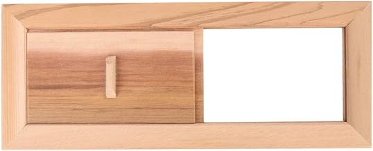 Grelha De Ventilação Para Sala De Sauna, Painel De Ventilação De Piscina Durável, Grelha De Ventilação Para Sauna, Acessório De Cedro Para Ventilação Em Sauna Ou Sauna A Vapor