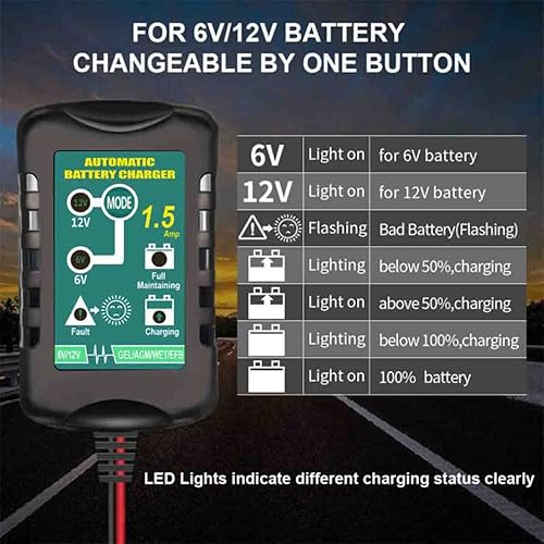 Miniatura 2 de Cargador de batería inteligente de coche para Polaris todos los modelos (excepto Predator) ATV