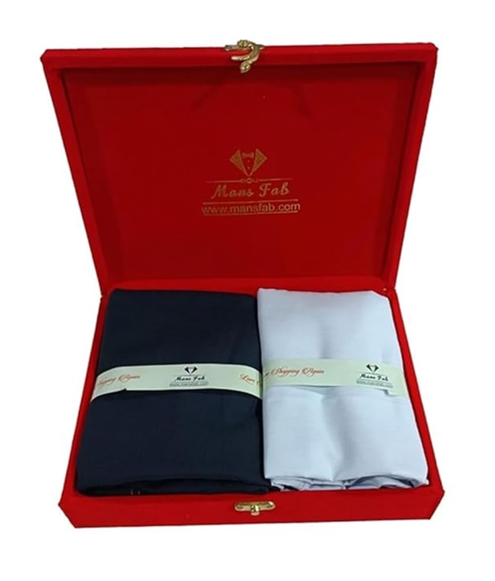 fetiya Premium Unstitched Polycotton Shirt and Pant Fabric Set, Formal Style, 2 Piece Set for Men, Standard Size-picture-13