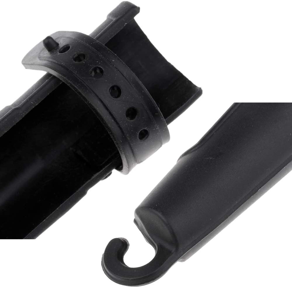 ロッドストラップ　ロッドキャップ　竿先カバー　穂先保護　ルアーロッド　竿保護 大安売り】10個セット 釣り竿 キャップ 釣り竿 ロッド先端カバー