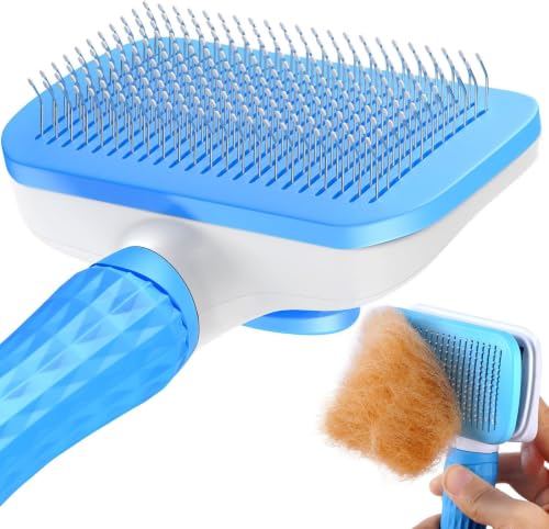 ACE2ACE Cepillo Para Perro Gato, Cepillo Para Mascota de Pelo Largo y Corto
