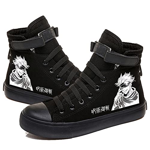 DIOMMELL Anime Shoes Cute Itadori Yuji Sneakers High Top Shoes Anime Gift