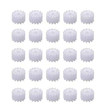 Amazon | 【25個セット】 12歯 歯車 ギア 1.95mm穴径 ピニオン