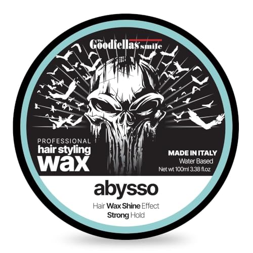 Goodfellas' Smile Abysso Fiber Hair Wax, Strong Hold, Made in Italy image 3