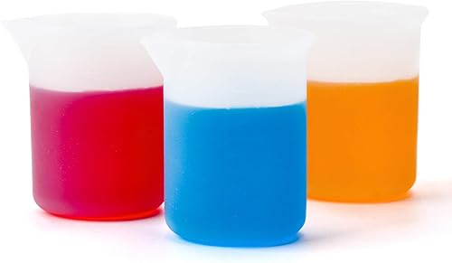 Miniatura 5 de Gartful Vasos medidores de silicona de 3.4 fl oz para mezcla de resina, 6 tazas mezcladoras para resina epoxi, moldes de fundición de joyas, pintura