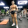 GYMAPE Men Bodybuilding Gym Workout Shorts 5 inch Running Sports Fitness Cotton Color Black XXL #4