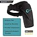 Shoulder Support Brace Adjustable for Women and Men | Shoulder Immobilizer for Torn Rotator Cuff with Compression Sleeve and Breathable Neoprene | Shoulder Pain Relief for AC Joint Dislocations