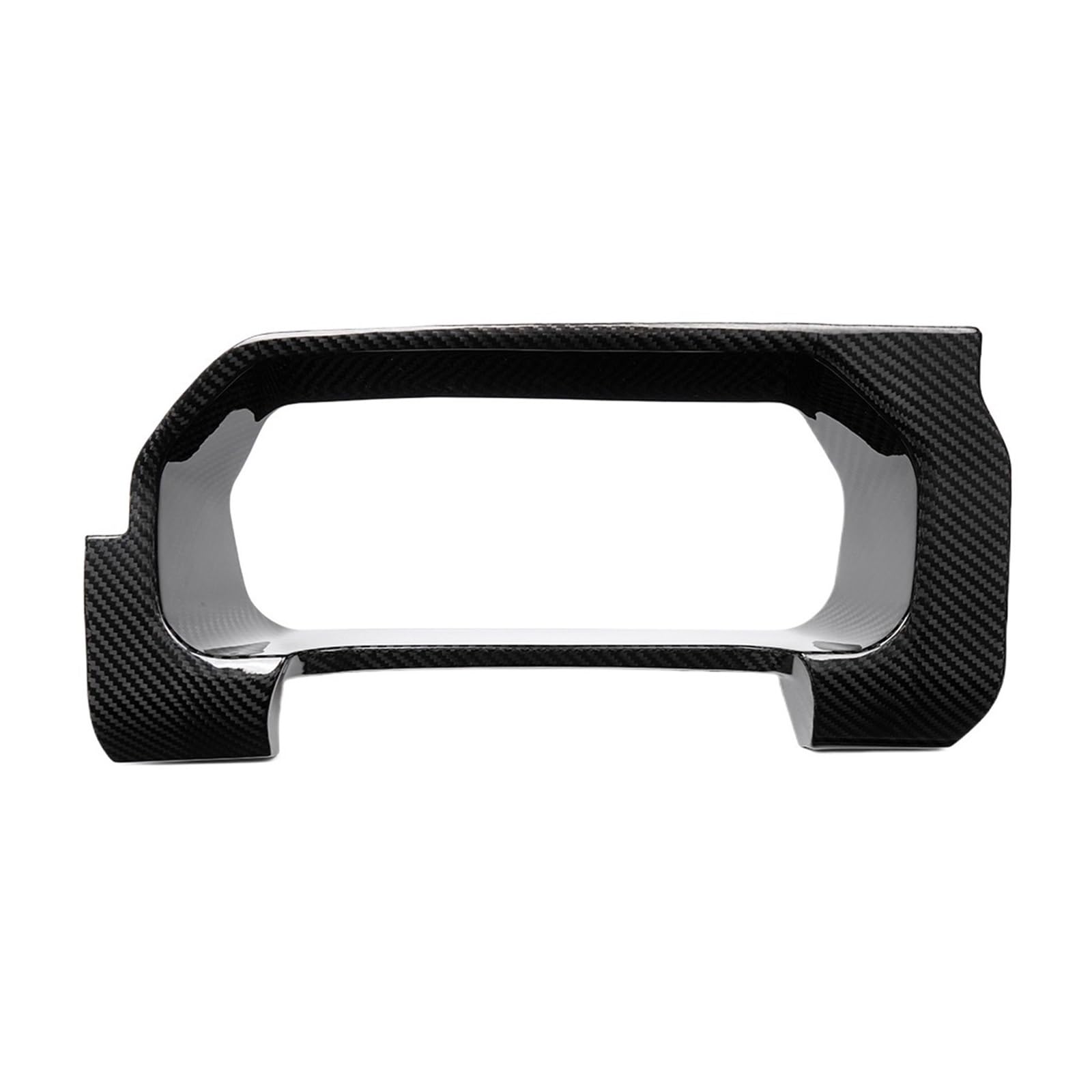 Interior Trim for F150 for F 150 for Raptor 2024 2025 Car Interior Center Console Speedometer Panel Cover Sticker Trim Cover Trim Sticker(Glossy Carbon)
