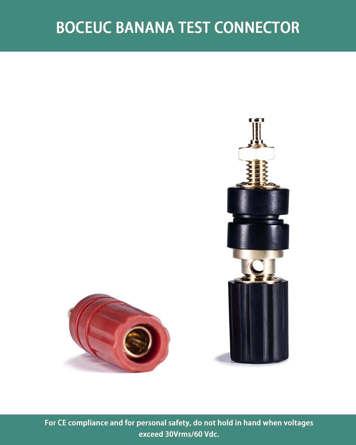 Lautsprecheranschluss, 4 mm Bananenstecker, vergoldet, Mastanschluss für Heimkino, Verstärker, AV-Receiver, Wandplatte