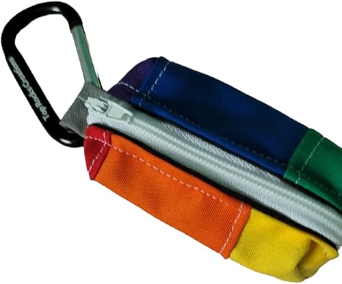 Rainbow Waste Bag Carrier For Walking Your Dog