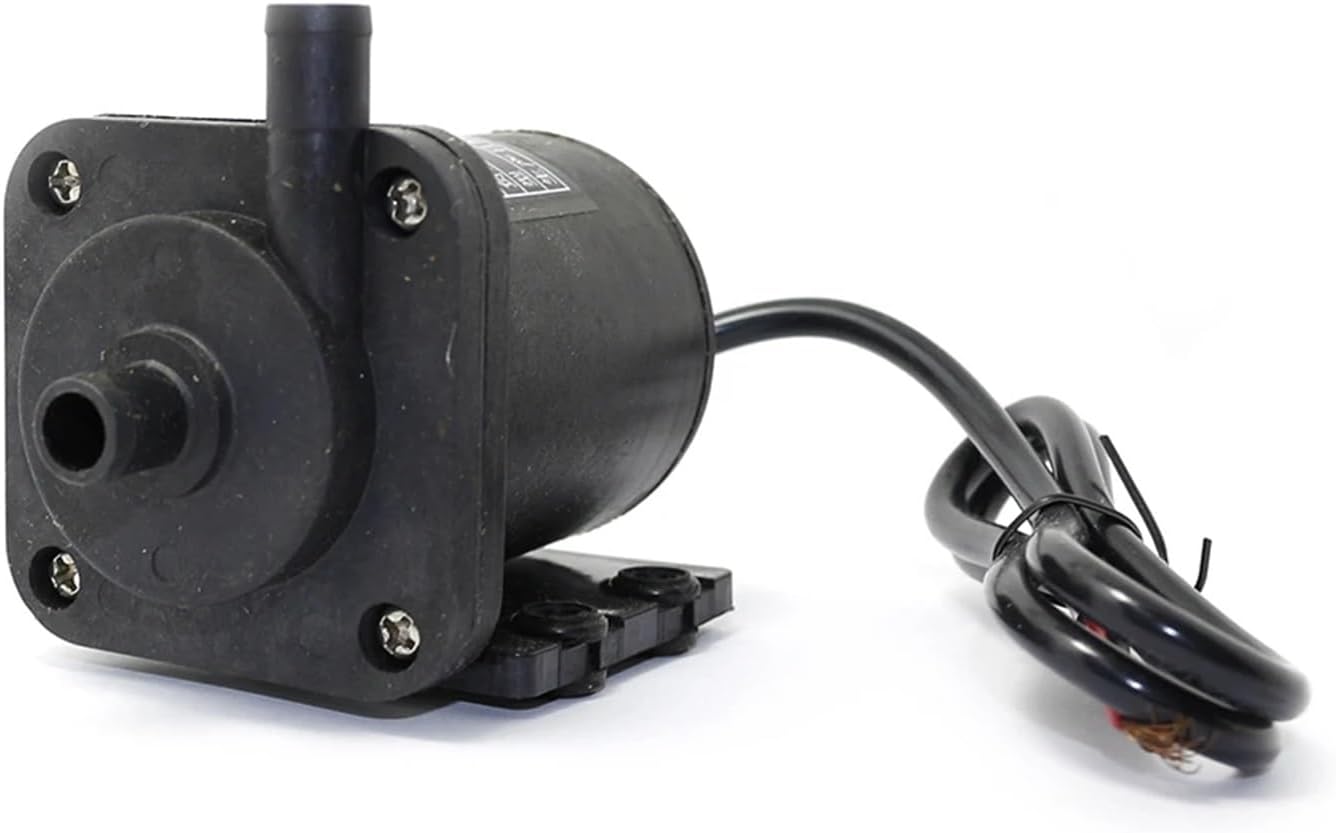 Mini Brushless Magnetic Water Pump (100 degrees C) 24V12V DC-No Thread Submersible(24V)