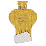 SEITLICHER KOPFSCHUTZ: Die Frottee Auflage Kinderwagen bietet zusätzlichen seitlichen Kopfschutz für Buggies. Diese Auflage Kinderwagen sorgt für Sicherheit und Komfort, während die kindersitz Auflage Sommer Ihr Kind kühl und bequem hält.