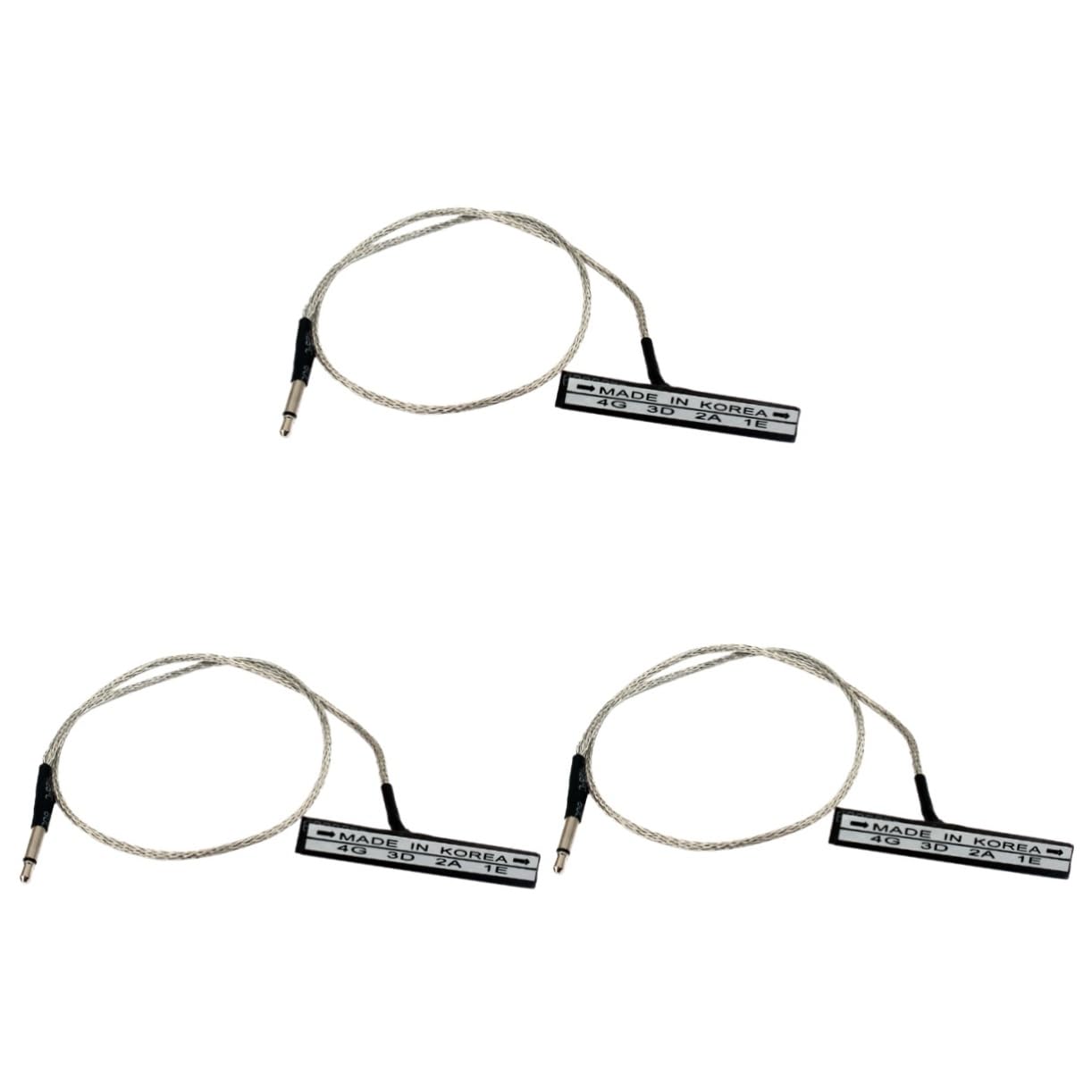 ibasenice 3pcs High Performance Violin Accessory Piezo Pickup Violin Fiddle Part