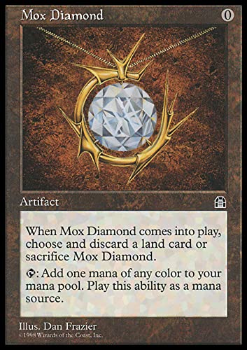 MTG mox diamond モックスダイアモンド PSA7　NM MTG Magic: The Gathering - MOX Diamond (138) Stronghold STH