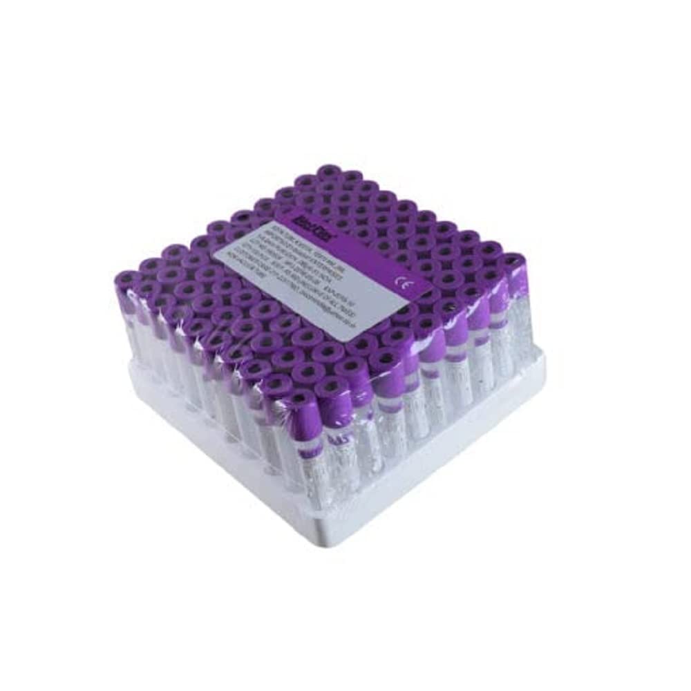 Purple Plastic 2 ml 12x75 mm NV Test Tube (Pack of 100)-image-21