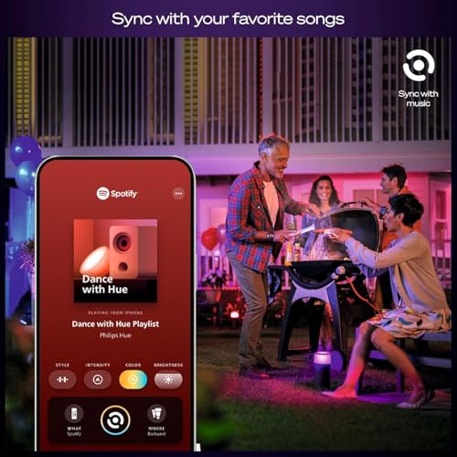 Philips Hue Festavia Permanent Outdoor String Lights, 80 Lights, 150ft - image 5
