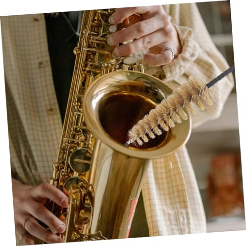 BESTonZON -in-one Saxophone Clarinet Flute Cleaning Brush Swab Kit for Saxophone Oboe Clarinet Maintenance