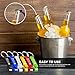 Keychain Bottle Opener - bartender bottle opener - Best Aluminum Bottle/Can Opener - Compact, Versatile & Durable - Vibrant Colors - Premium Keyring Bottle Opener - Ergonomic Design Silver