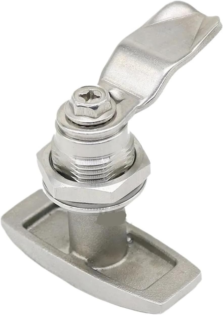 304 Stainless Steel MS705-3U Distribution Box Cabinet Locking Equipment Cylindrical T-Type Rotary Handle Lock