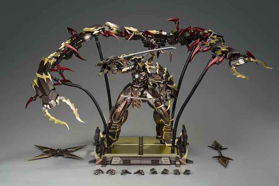 蔵道模型 1/72 五毒CD-05ムカデ-濁影 Amazon.co.jp: 蔵道模型1/72 五毒CD-05ムカデ-濁影 機甲 合金