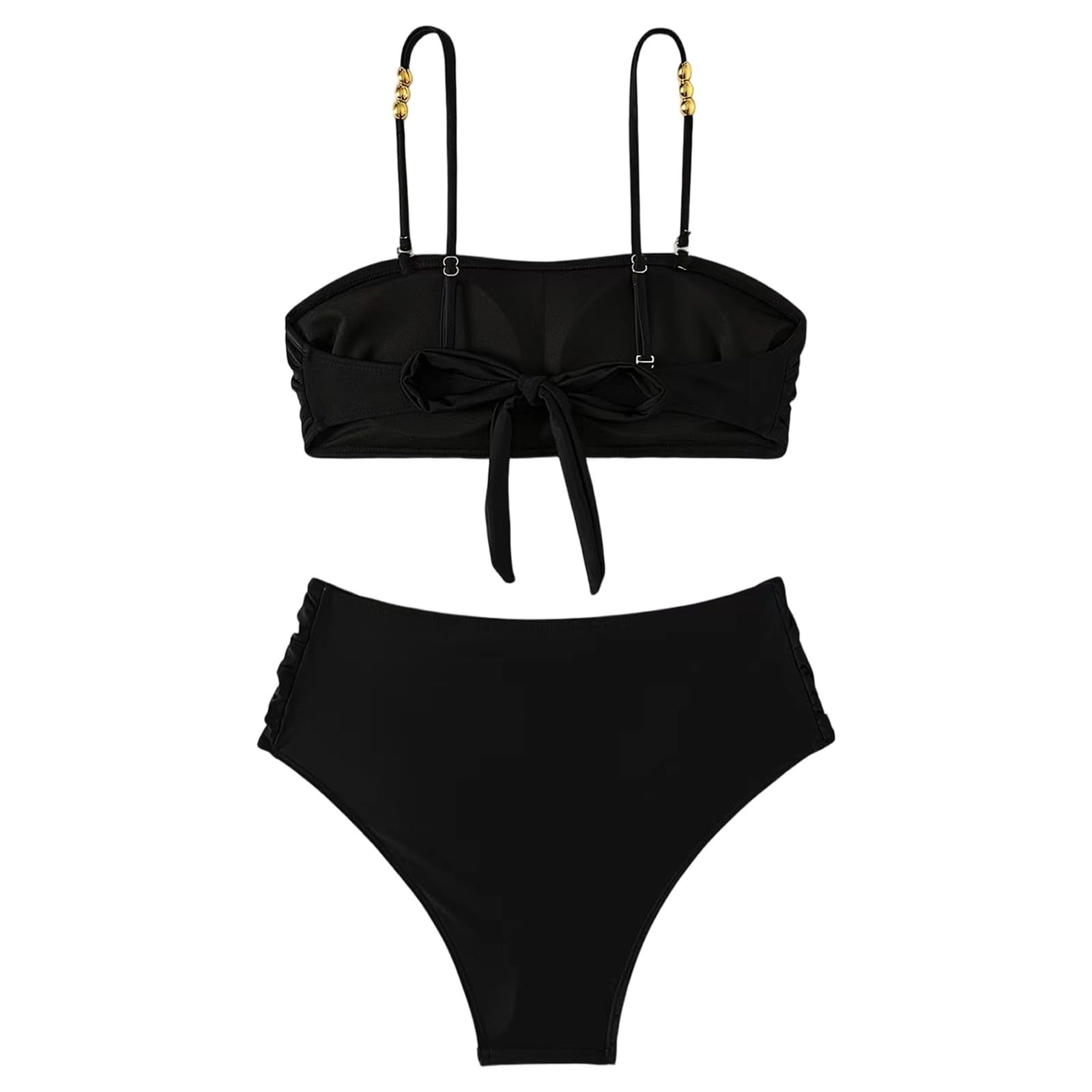 Bikini Schwangerschaft Zweiteilig Umstandsbikini Hohe Taille Bademoden Strandmode Umstandsmode Schwangere Maternity Swimsuit