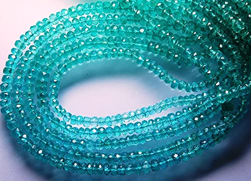 Apatite facettée pour créer vos bijoux d'été et accessoires faits main
