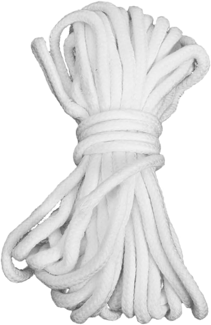 Kisangel Self Watering Wick Cord 1 Bundle White Cotton Rope for Plants