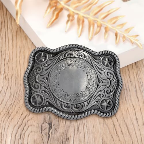 Image of Cowboy Belt Buckle for Men Longhorn Bull Belt Buckles Men Vintage Texas Buckle for Women Cowboy Cowgirl Belt Buckle