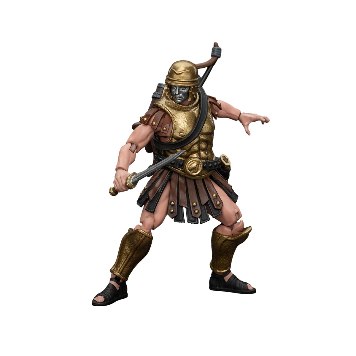 JOYTOY 1/18 Strijd Romeinse gladiator Thraex Gladiator Elite Collectie Actiefiguur - 4 inch Romeinse Legionaire Soldaat Beeldjes