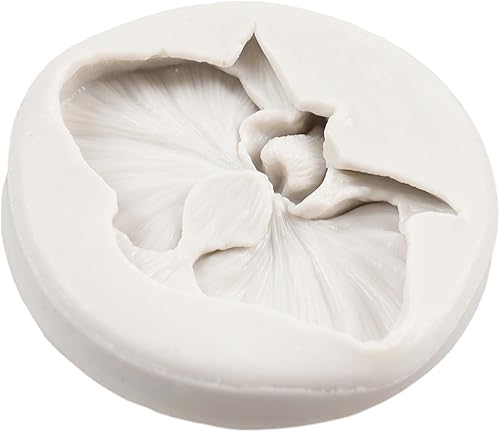 Miniatura 5 de Moldes de silicona para fondant de orquídea para cupcakes de chocolate, decoración de pasteles, caramelo, azúcar, manualidades, pasta de goma de