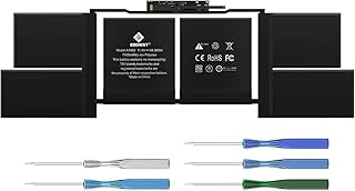 A1990 Laptop Battery, Egoway A1953 Replacement for MacBook Pro 15 inch Touch Bar A1990 (Mid 2018, 2019), EMC 3215 3359