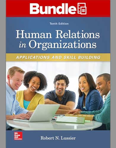 Gen Combo LL Human Relations in Organizations; Connect Access Card