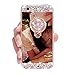 iPhone 6 Mirror Case, iPhone 6s Bling Case, Black Lemon Luxury Diamond Soft Rubber Crystal Rhinestone Glitter Mirror Case for Girls with Ring Stand (Rose Gold)
