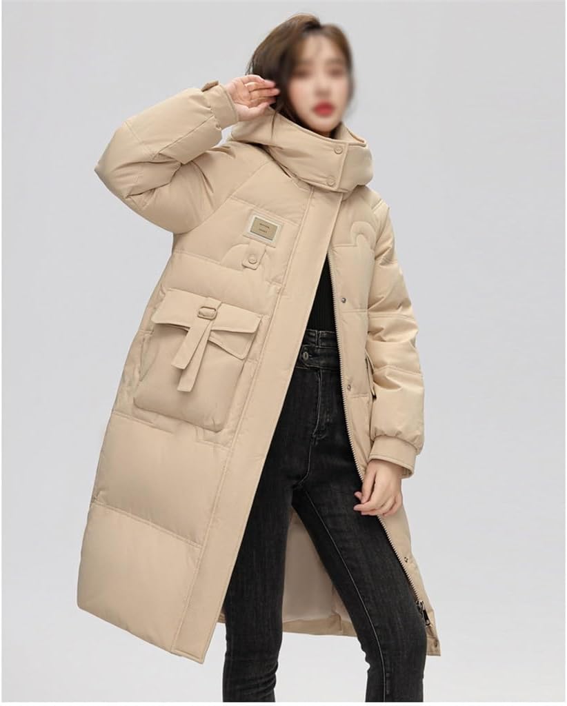 Women's Winter Down Jacket Medium-length High-end Thickened Warm Jacket