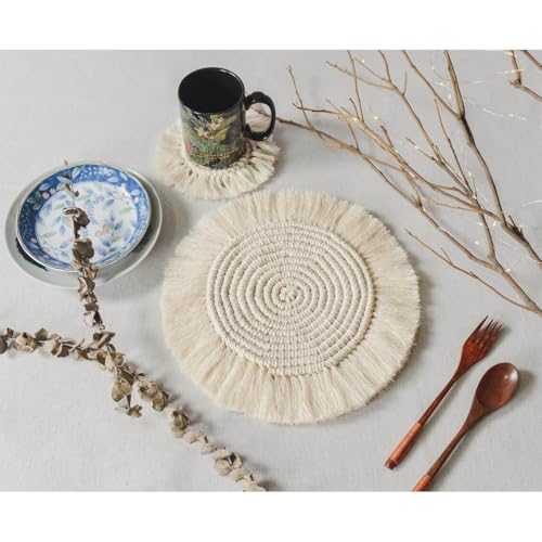 Set de table en macramé bohème pour sublimer votre décoration de table - 6