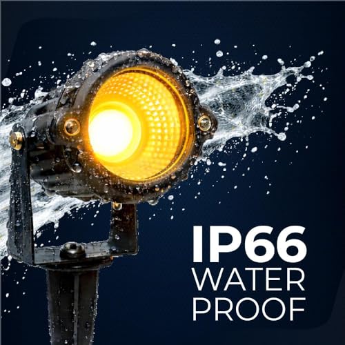 Image of CBK 5W Garden Lights Outdoor Waterproof | LED Garden Light Warm White | Aluminium Body Pathway Light for Steps, Lawn, Patio, Porch, Villa | IP65 Certified | 55,000 Lifespan Hours Pack of 1