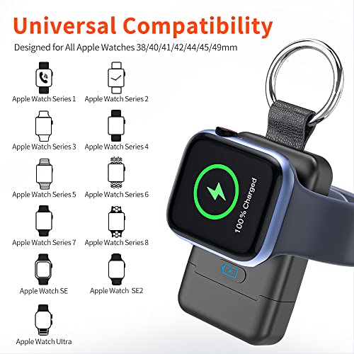 image for Portable Wireless Charger for Apple Watch,HUOTO iWatch Charger 1400mAh