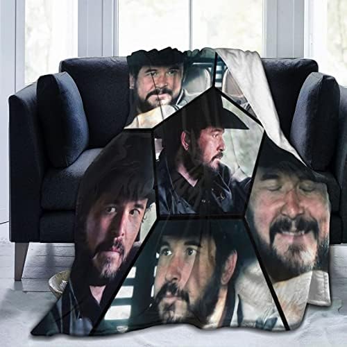 Cole Hauser Blanket Ultra Soft Fleece Throw Blanket Warm Winter Blanket for Home Office Camping Car Living Room