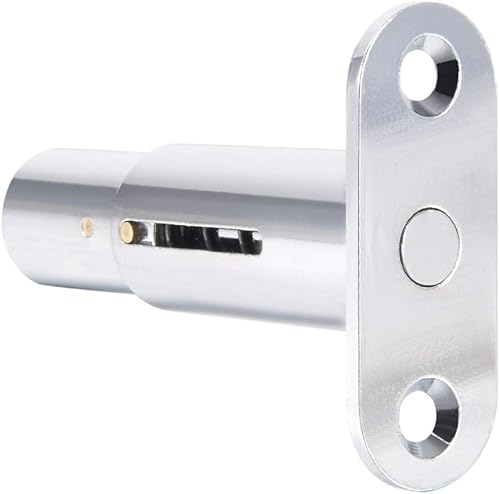 Miniatura 3 de uxcell Cajón, escritorio, armario, armario, cerradura de émbolo, diámetro del cilindro de 34 pulgadas, longitud del cilindro de 1-12 pulgadas,