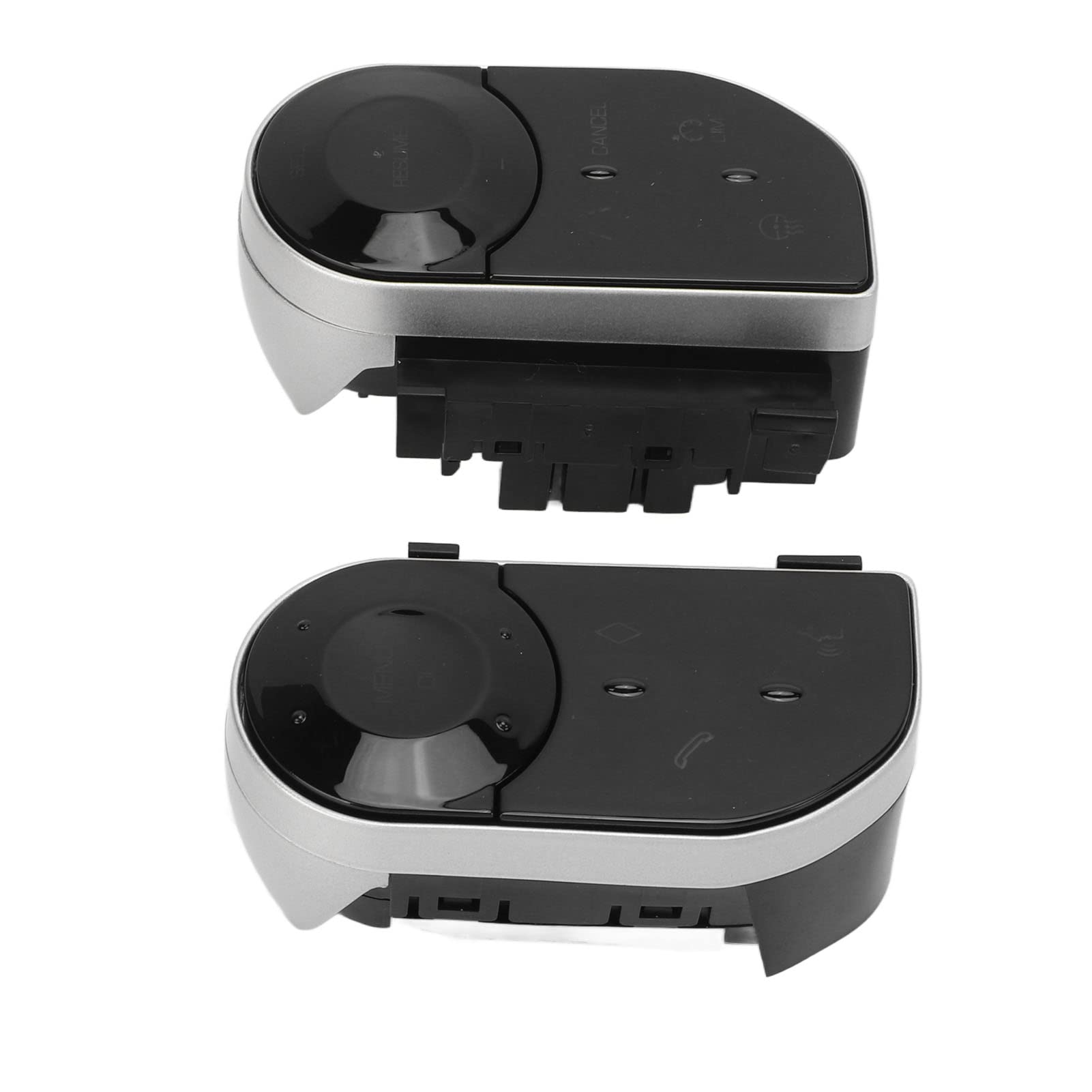 Botón de Interruptor de Control del Volante, 1 par de Interruptor de Control de Llave del Volante, Botón Táctil de Repuesto para